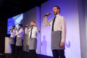 Undercover Singing Waiters Hire